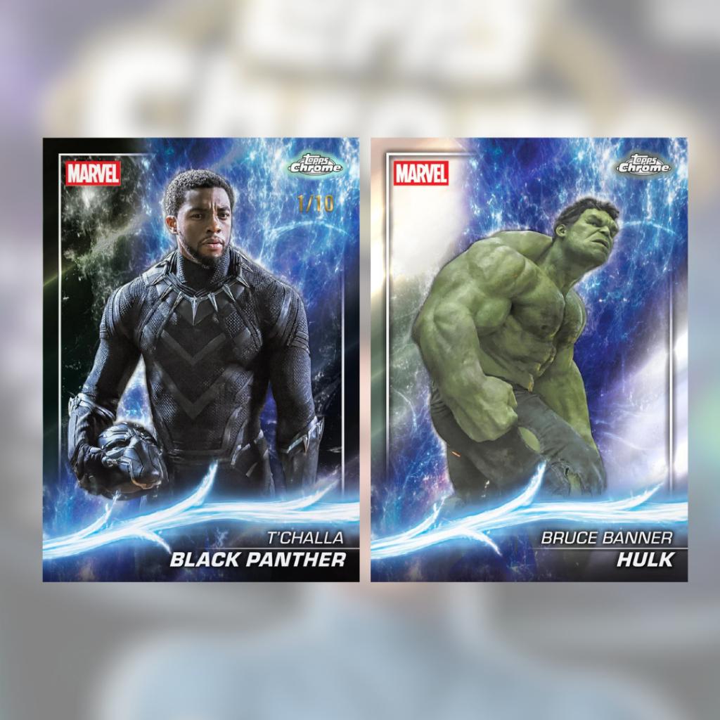 [ ยกกล่อง ] พร้อมส่ง! การ์ดสะสม 2025 Topps Marvel Studios Chrome - Value Box (p3) (205g)