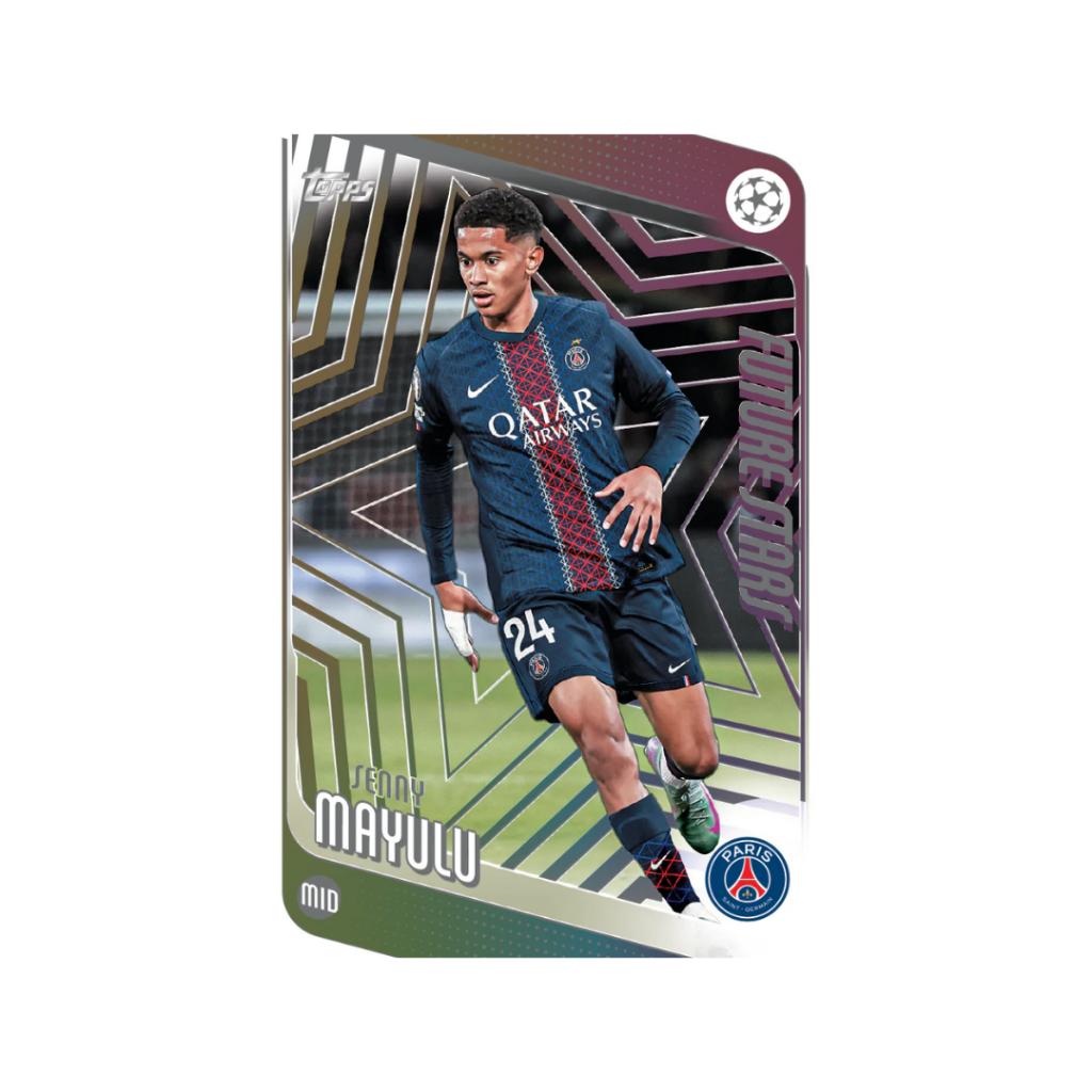 [ ยกกล่อง ] พร้อมส่ง!! 2025-26 Topps UEFA Club Competitions - Value Box  การ์ดสะสมกิฬา (p3)(250g)