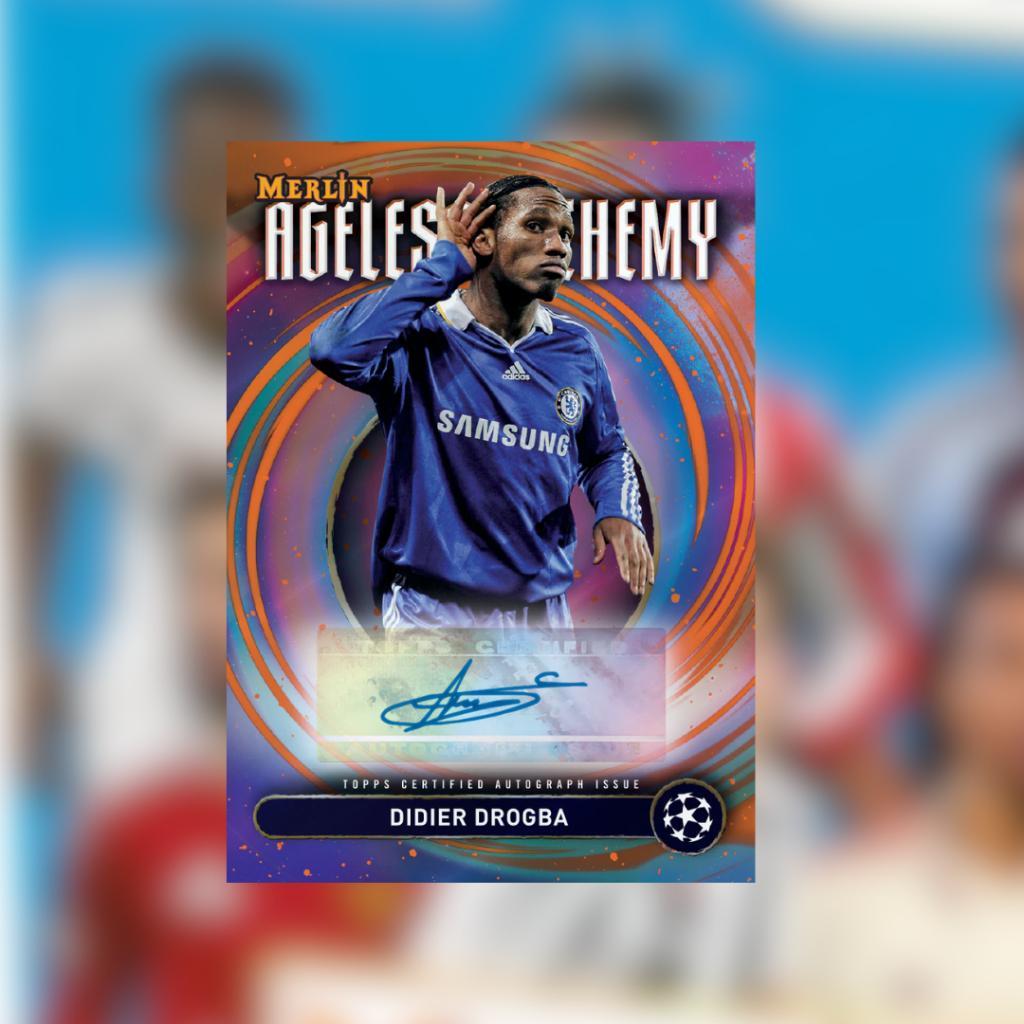 [ แยกซอง ] 2024-25 Topps Merlin UCC  Value Box สินค้าพร้อมส่ง!!  (p3)(90g)