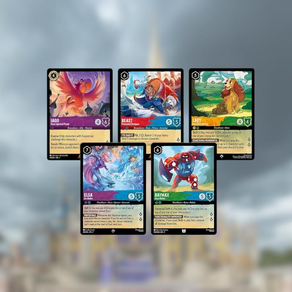 [ แยกซอง ] การ์ดสะสม Disney Lorcana : Archazia’s Island Booster Pack พร้อมส่ง!! (P3)(80g)