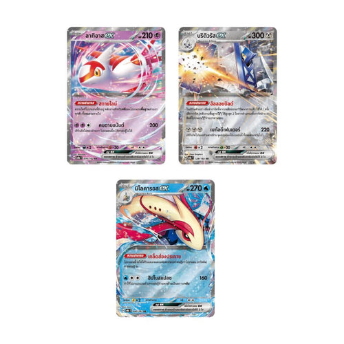 [ พร้อมส่ง ]  ซองการ์ดเกมโปเกมอน สเตลลาร์สายฟ้าฟาด SV8s T : Pokemon TCG  (p2) (40 g)