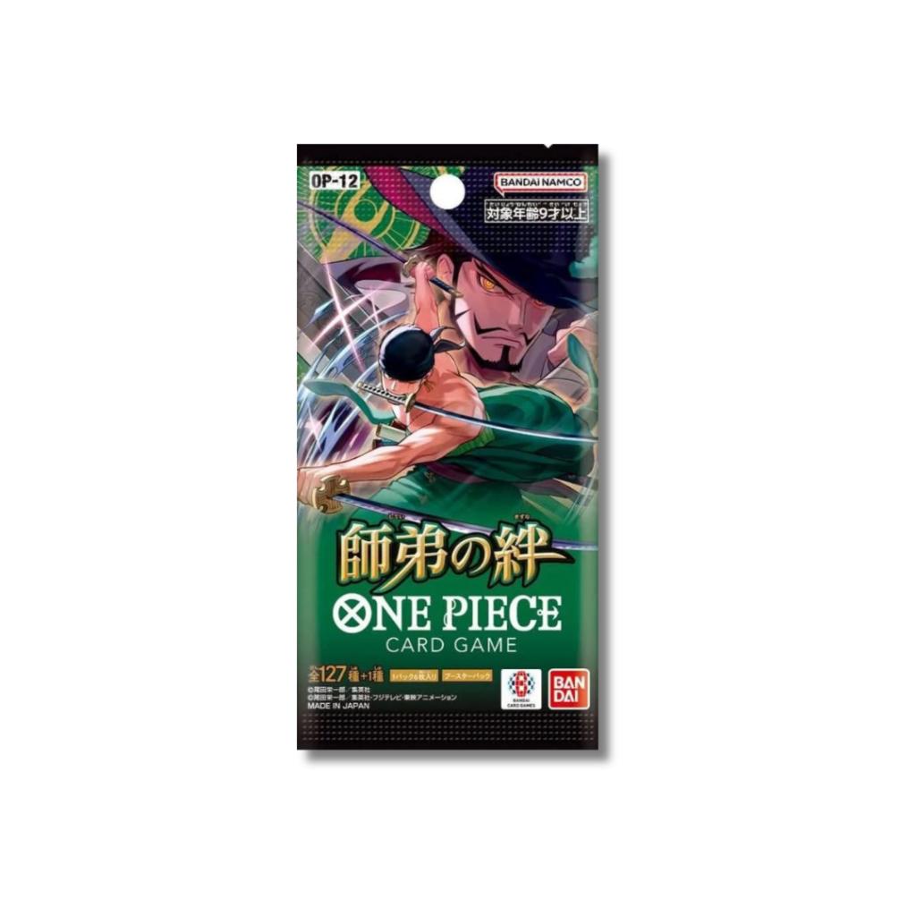 [ ยกกล่อง ] กล่องการ์ดเกมวันพีซ ONE PIECE CARD GAME BOOSTER Box -Legacy of the Master-  [OP12] : Bandai มาตามหาใบนอกการันตี สินค้าพร้อมส่ง (p3) (480g)