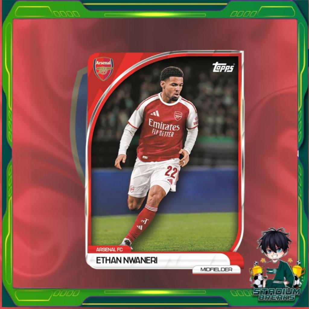 พร้อมส่ง 2025/26 Topps Collectors Tin : Arsenal การ์ดสะสมกิฬา (p4)