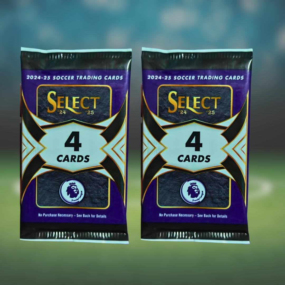 [แยกซอง] 2024-25 Panini Select Premier League Soccer Blaster Box การ์ดกิฬา ใหม่ล่าสุด (p4)