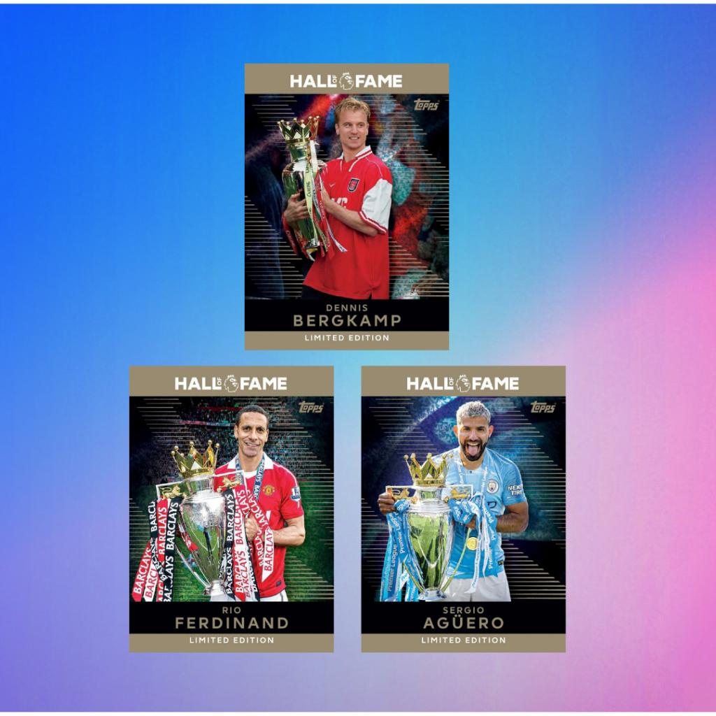 [ พร้อมส่ง!! ] การ์ดสะสมฟุตบอล Topps Premier League 2026 Super Tin - Hall of Fame Series #1 #2 #3 ใหม่ล่าสุด! (p4) ( 420 กรัม )