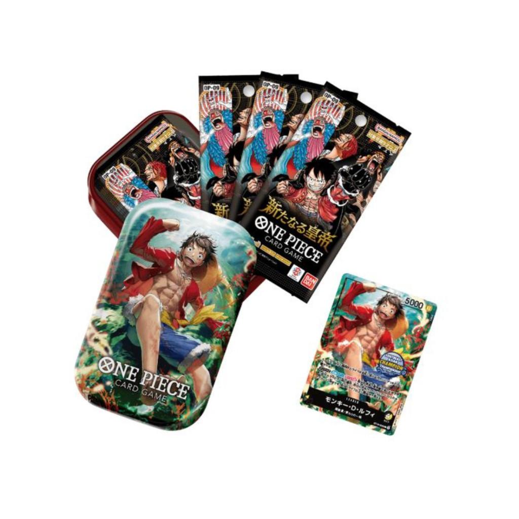 พร้อมส่ง! กล่องการ์ดเกม ONE PIECE CARD GAME  กล่องเหล็ก Mini-tin Pack Set VOL.1  (p3) (210g)