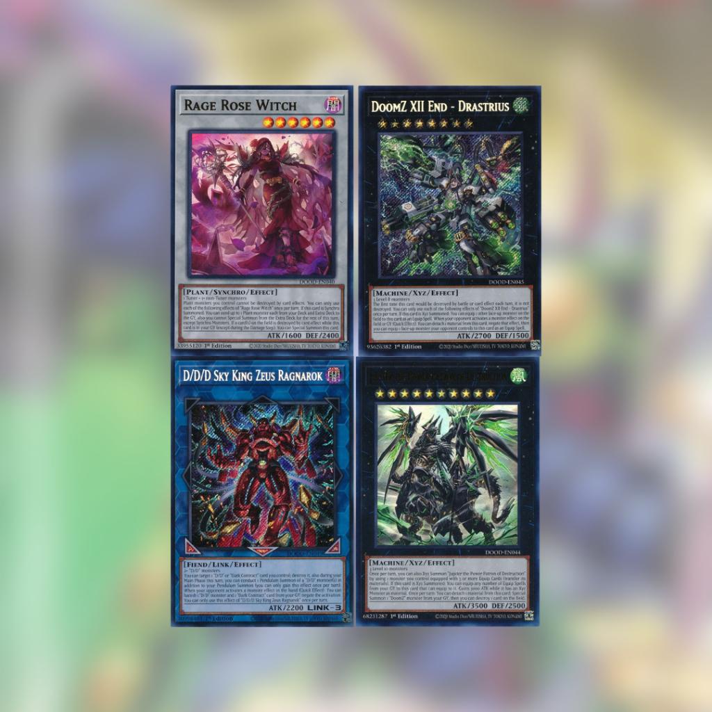 [ ยกกล่อง ] การ์ดเกมยูกิโอ! Yu-Gi-Oh!  DOOM OF DIMENSIONS [DOOD] สินค้าพร้อมส่ง!!  (p3)(450g)