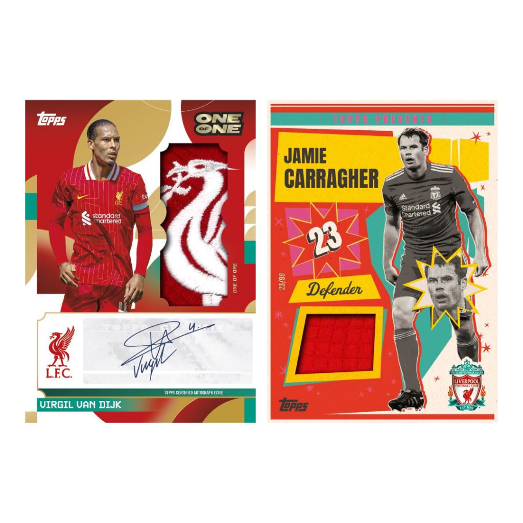 [ยกกล่อง] พร้อมส่ง! กล่องการ์ดสะสมฟุตบอล Topps Liverpool FC Team Set 2024/25 การ์ดสะสมสำหรับแฟนคลับชาวหงษ์แดง (p3)
