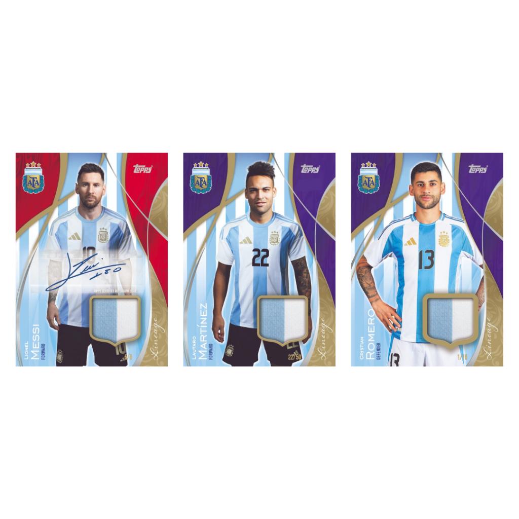 ยกกล่อง!! กล่องการ์ดฟุตบอลพรีเมี่ยม Topps Argentina Lineage 2024   (p3)