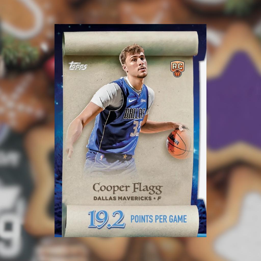 2025-26 การ์ดสะสม Topps Holiday Basketball - Advent (Countdown) Calendar (p4) ( 600 G )