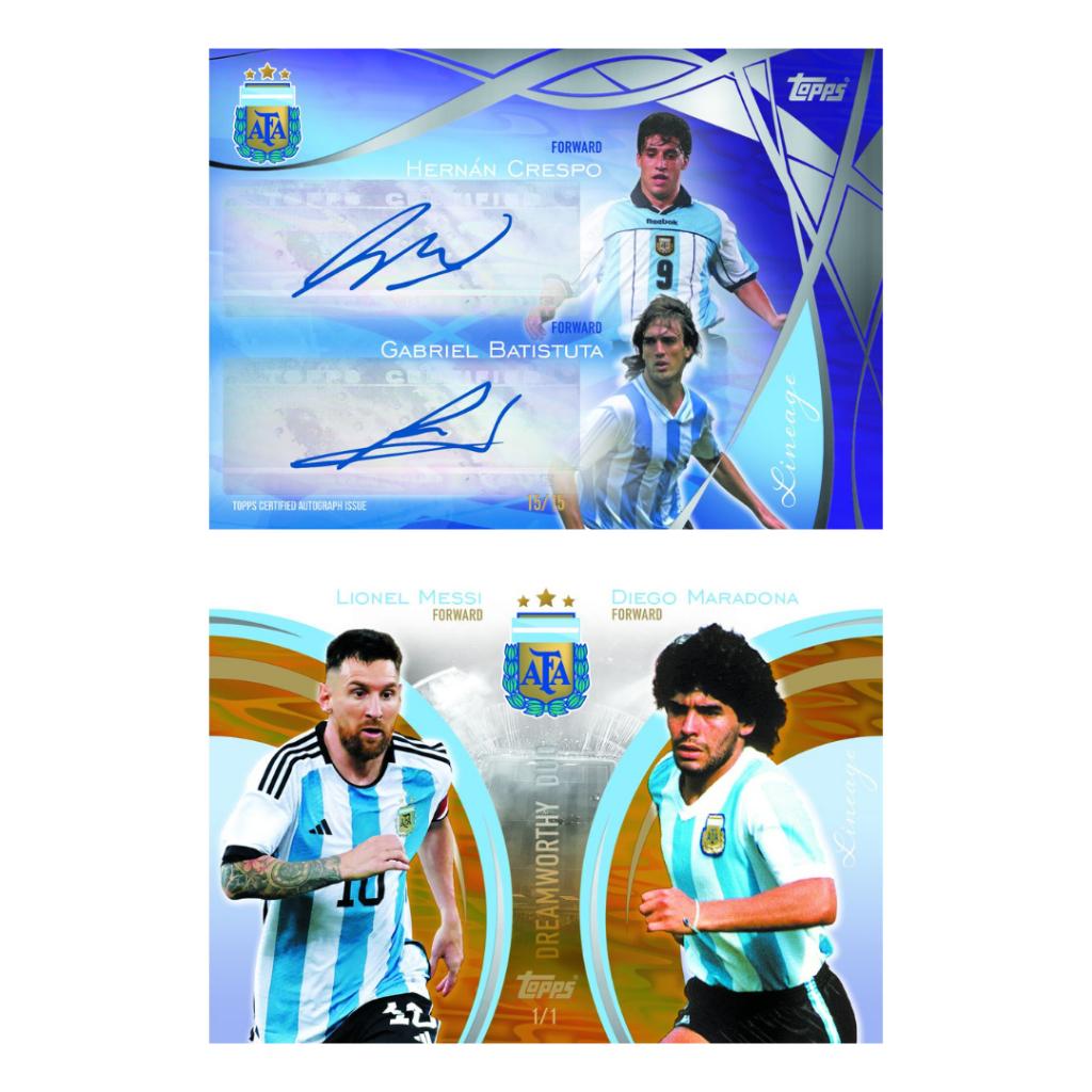 ยกกล่อง!! กล่องการ์ดฟุตบอลพรีเมี่ยม Topps Argentina Lineage 2024   (p3)