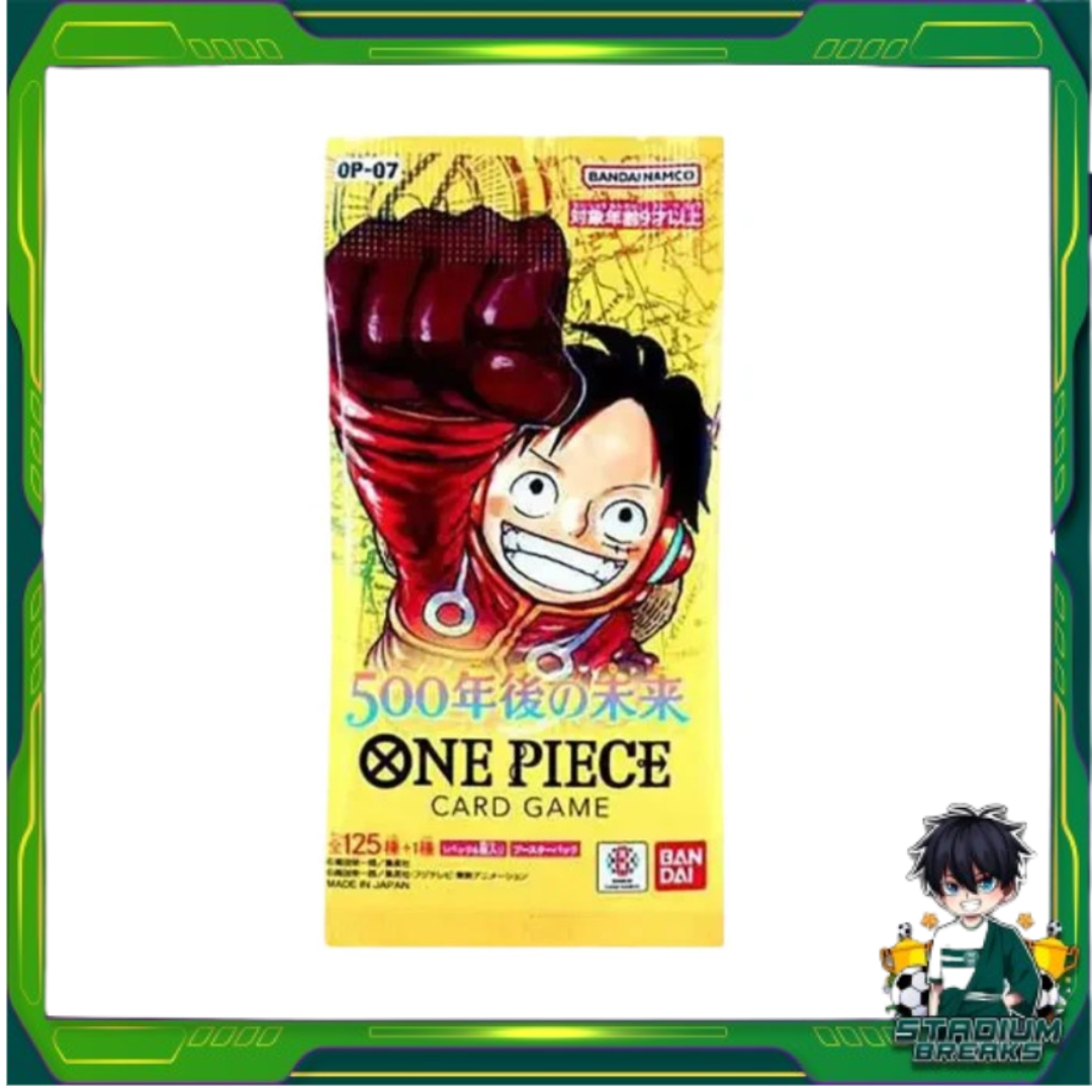 การ์ดเกม การ์ดสะสม แยกซอง  OP07 One Piece Card Game: OP-07 "500 Years in the Future" Booster BOX (p3) (108g)