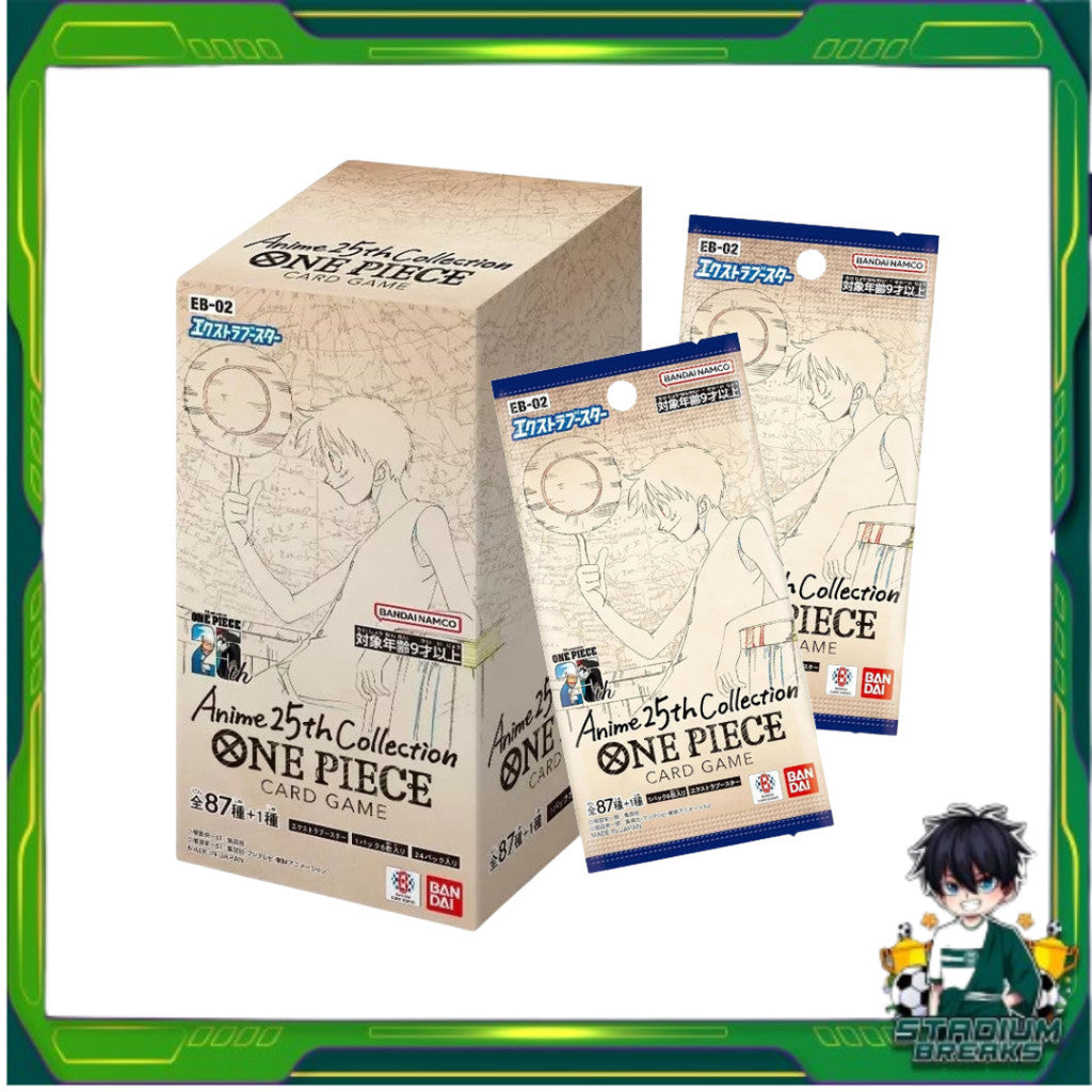 [ พร้อมส่ง !!] การ์ดเกม One Piece Card Game Extra Booster Anime 25th Collection EB-02 Bandai (p3)