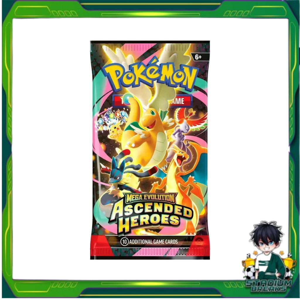 [ แยกซอง ] Pokémon TCG : Mega Evolution Ascended Heroes  Elite Trainer Box (p3)