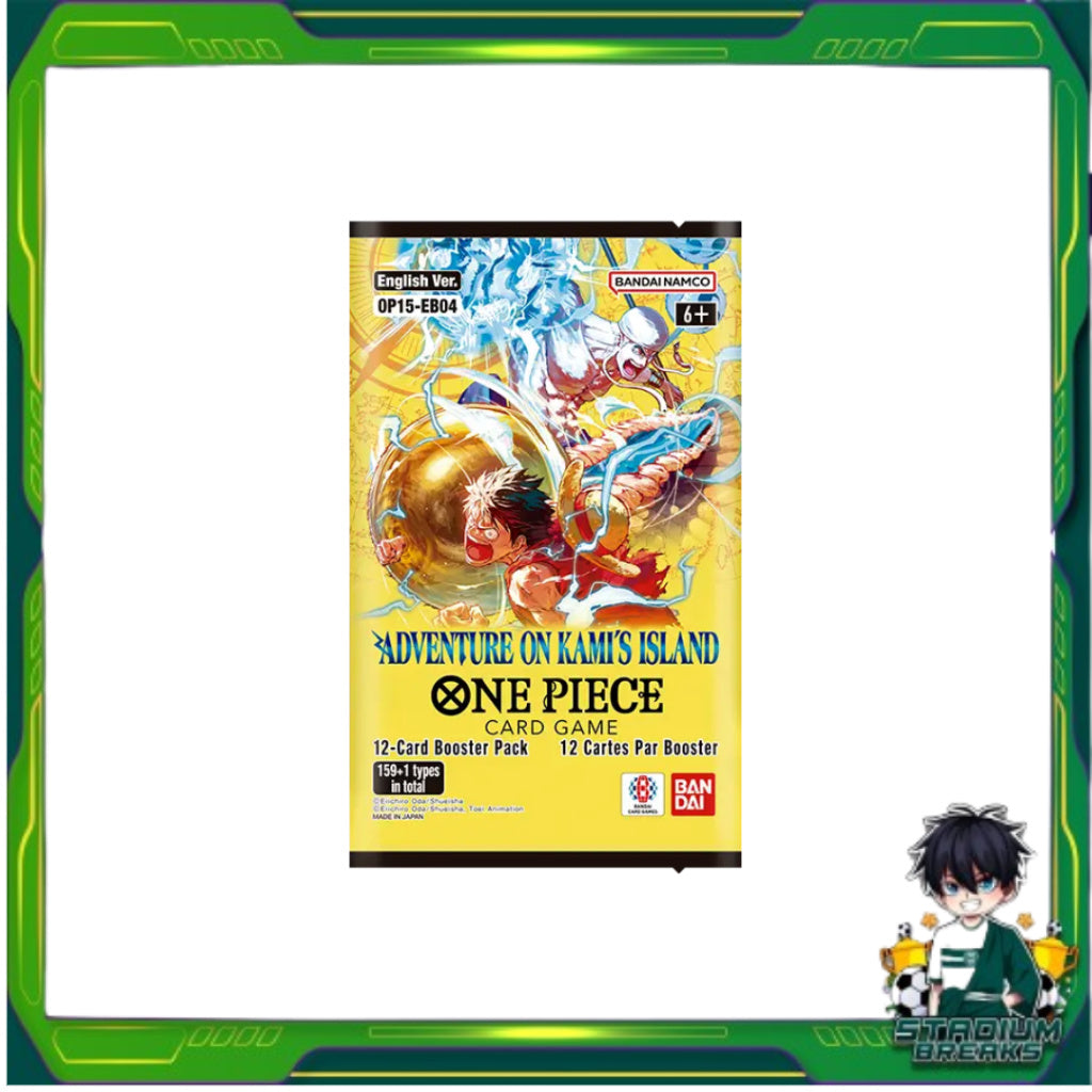 [ แยกซอง ] One PIECE CARD GAME : [ OP15-EB04 ]  ADVENTURE ON KAMI’S ISLAND BOOSTER PACK (p3)