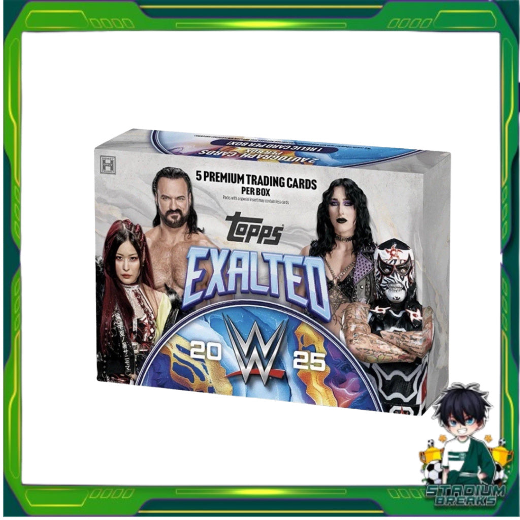 [ ยกกล่อง ] 2025 Topps Exalted WWE Hobby Box (p3)