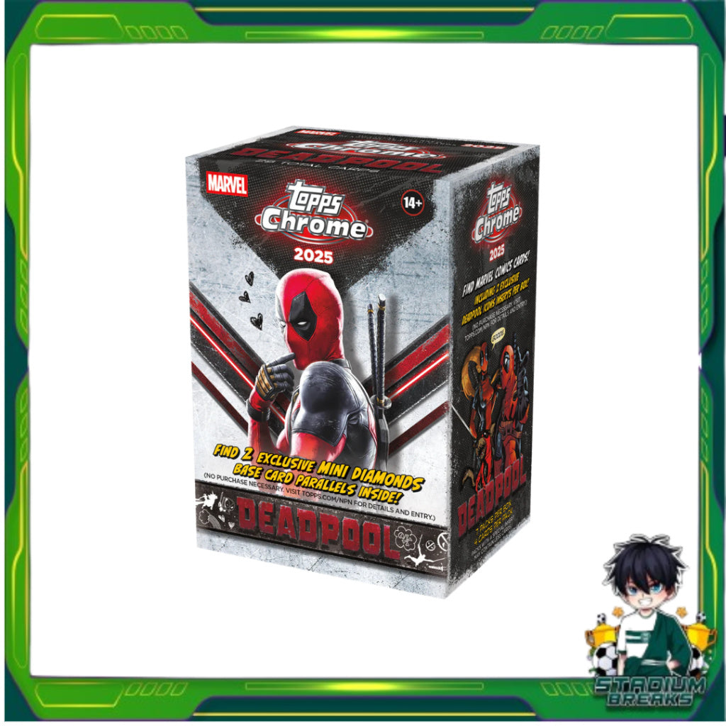 [ ยกกล่อง ] 2025 Topps Chrome Deadpool  Value Box (p3)