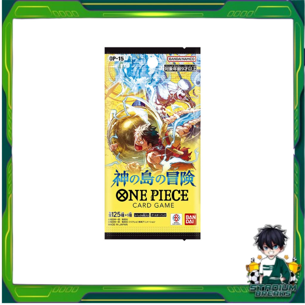 [ 1 ซอง ] พร้อมส่ง!! การ์ดเกมวันพีซ ONE PIECE CARD GAME BOOSTER PACK -Adventure on KAMI’s Island- [OP-15] (p3)