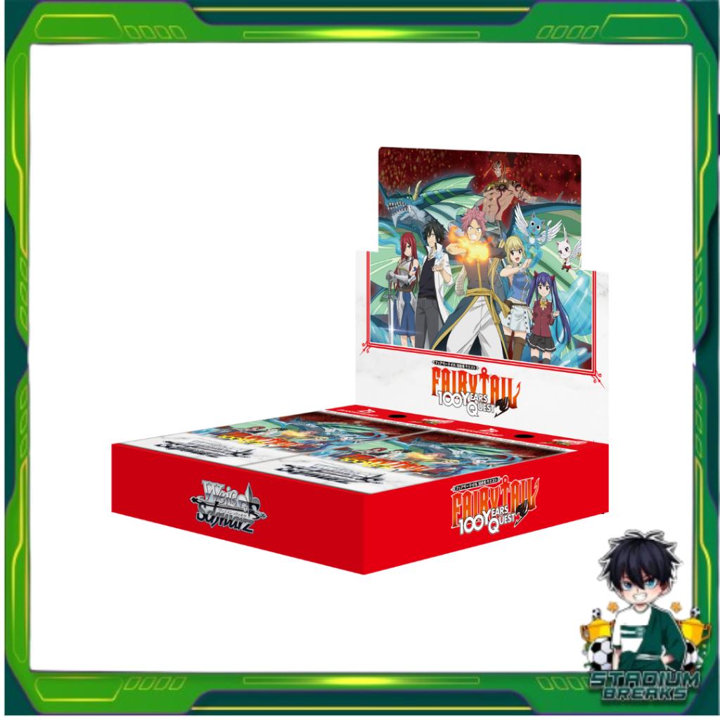 [ ยกกล่อง ] Weiss Schwarz Booster  WSBP FAIRY TAIL: 100 Years Quest สินค้าใหม่แกะซีล พร้อมส่ง (p4)