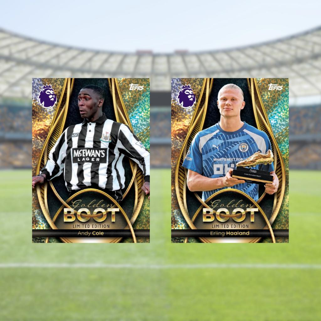 พร้อมส่ง! การ์ดฟุตบอล Topps Premier League 2026 - Debut Edition - Golden Boot Tin (p3)