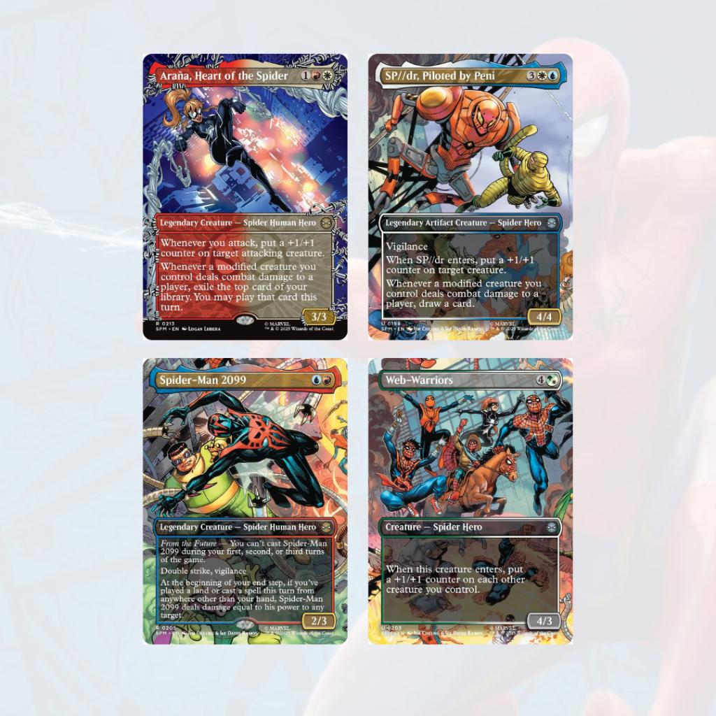 พร้อมส่ง! การ์ดเกม Magic: The Gathering | Marvel's Spider-Man Collector Booster (p4)