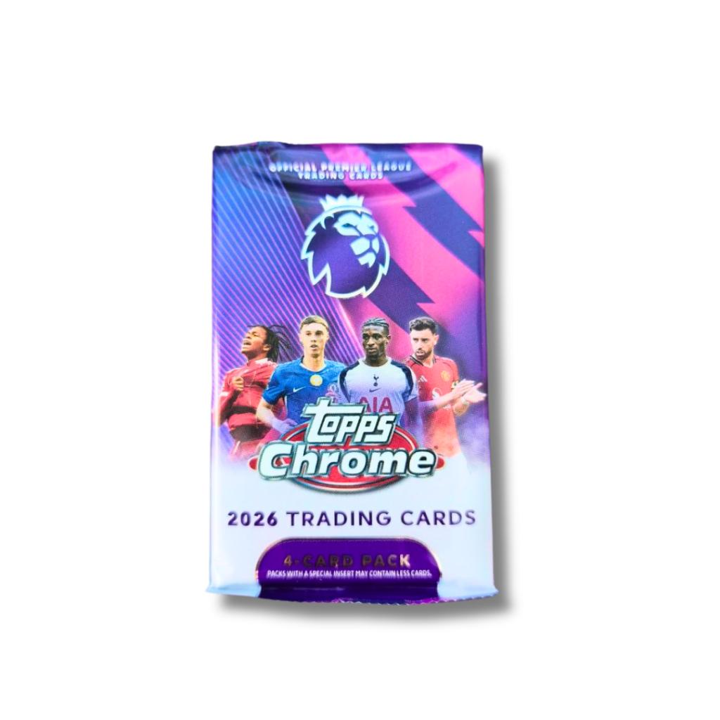 แยกซอง!! 2026 Topps Chrome Premier League - Value Pack (p3) (100g)