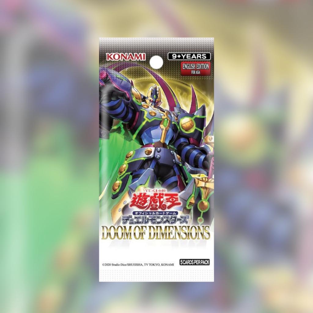 [ ยกกล่อง ] การ์ดเกมยูกิโอ! Yu-Gi-Oh!  DOOM OF DIMENSIONS [DOOD] สินค้าพร้อมส่ง!!  (p3)(450g)
