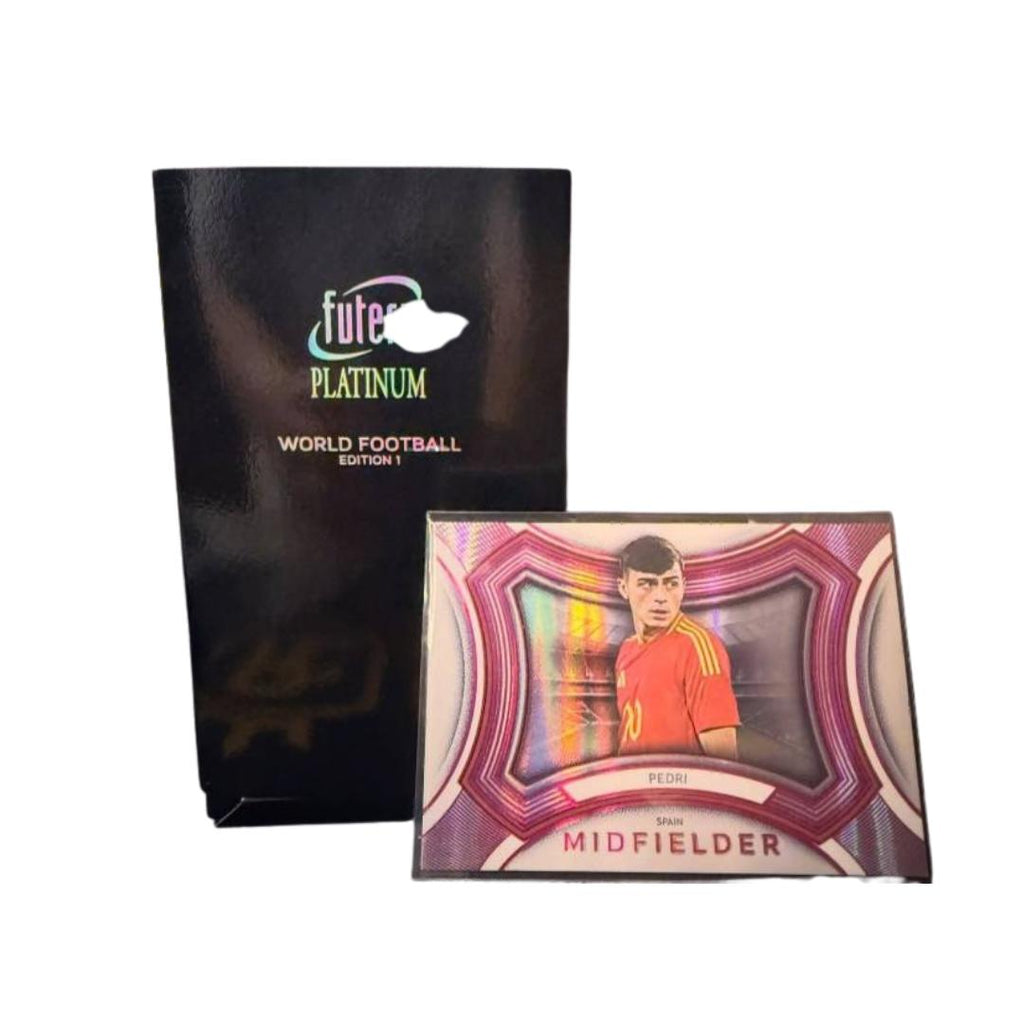 ยกกล่อง พร้อมส่ง! การ์ดฟุตบอล 2025/26 Futera World Football Platinum Edition 1 Hobby Box (p3) (230g)