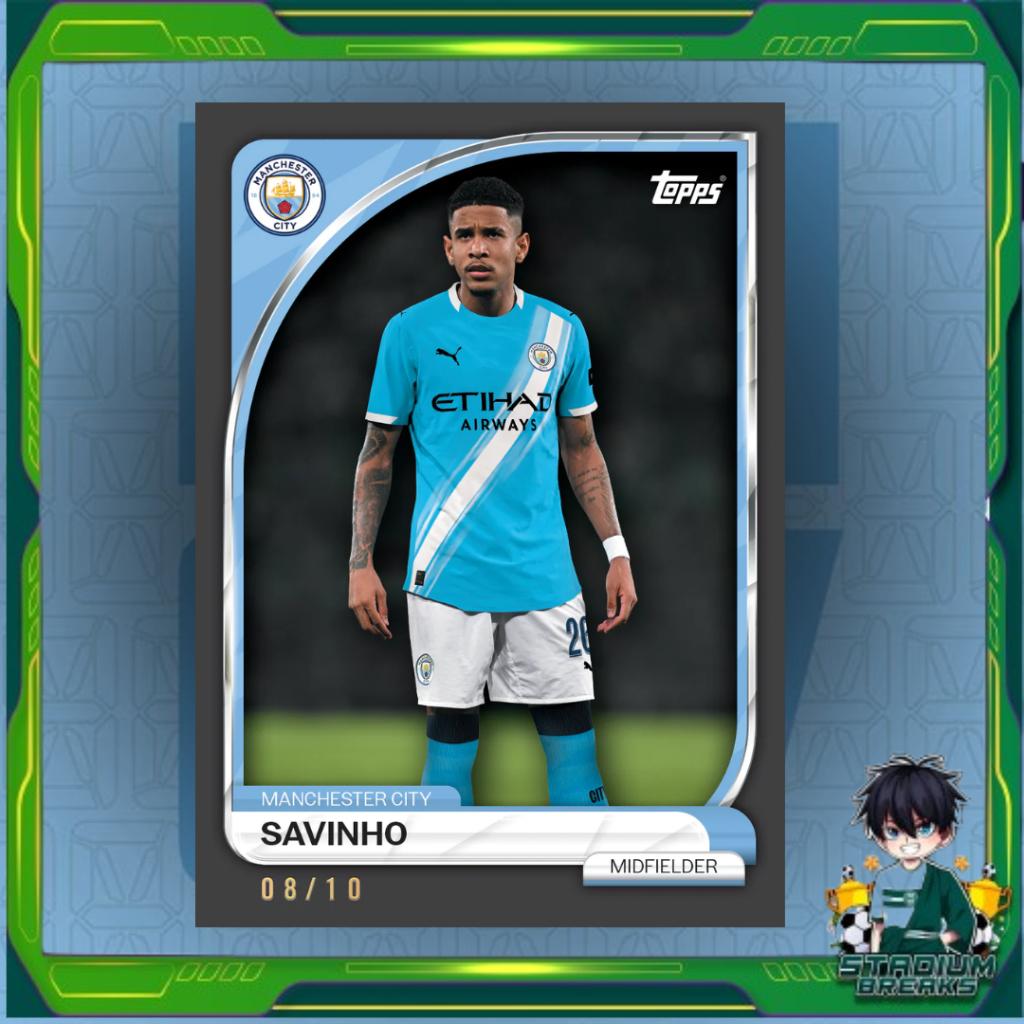 พร้อมส่ง 2025/26 Topps Collectors Tin : Manchester City สินค้าใหม่ล่าสุด (p4)