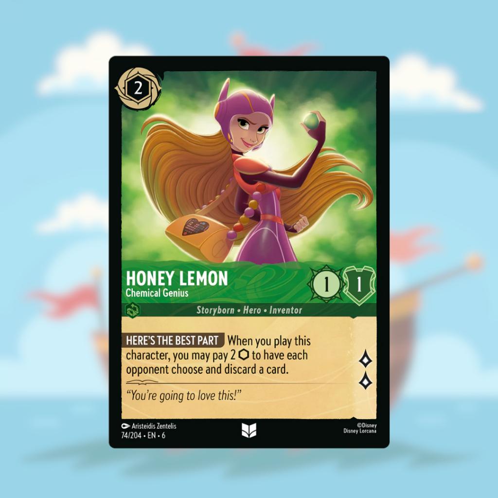 [ แยกซอง ] Disney Lorcana : Azurite Sea Booster Pack พร้อมส่ง!!  (p3)(80g)