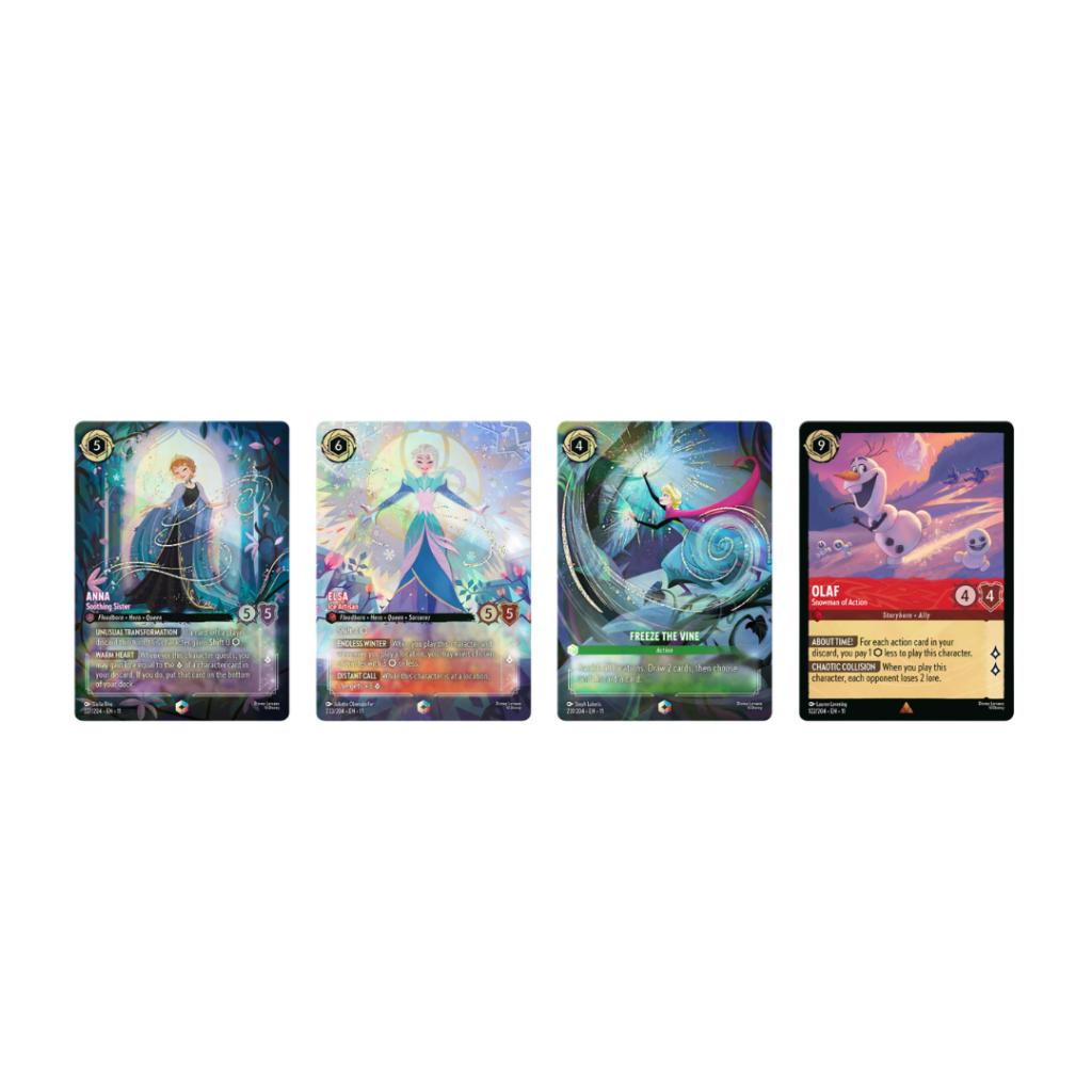 ยกกล่อง!! การ์ดเกม Disney Lorcana Winterspell Trading Card Game Booster Box (p3) (750g)