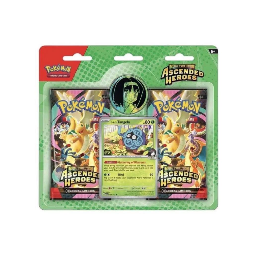 [ แยกแพ็ค ] พร้อมส่ง!! Pokémon TCG : Mega Evolution: Ascended Heroes Collection สินค้าใหม่ล่าสุด (p3) (230g)