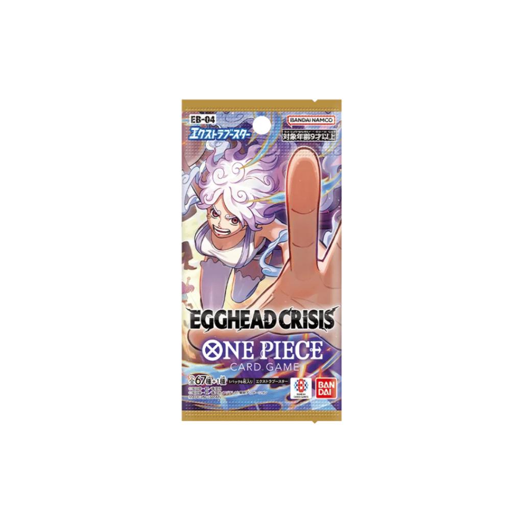 [ ยกกล่อง ] การ์ดเกมวันพีซ ชุดพิเศษ Extra Booster ONE PIECE Egghead Crisis [EB04] Bandai การ์ดเกม การ์ดสะสม สินค้าใหม่ล่าสุด (p3) (500g)