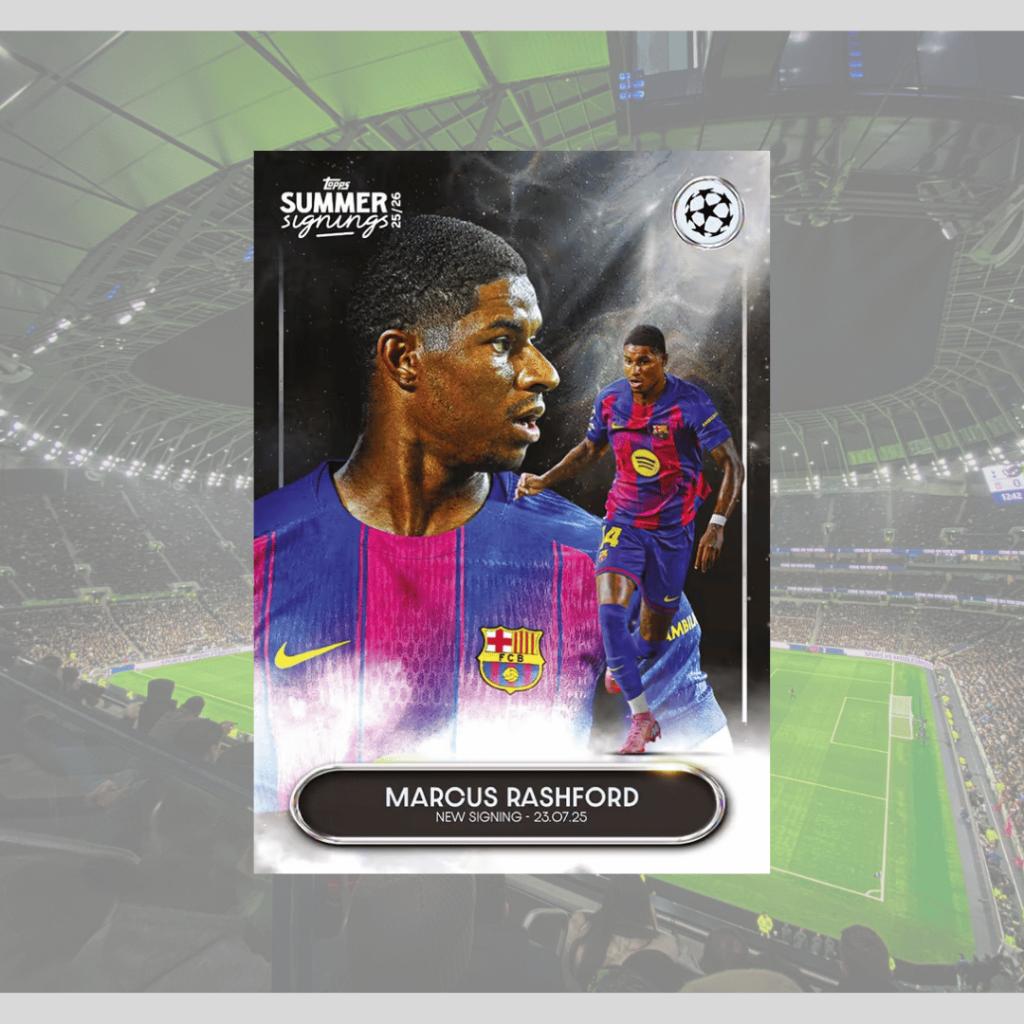 [ ยกกล่อง ] พร้อมส่ง!! 2025-26 Topps UEFA Club Competitions Summer Signings พร้อมส่ง!! (p3)(270g)