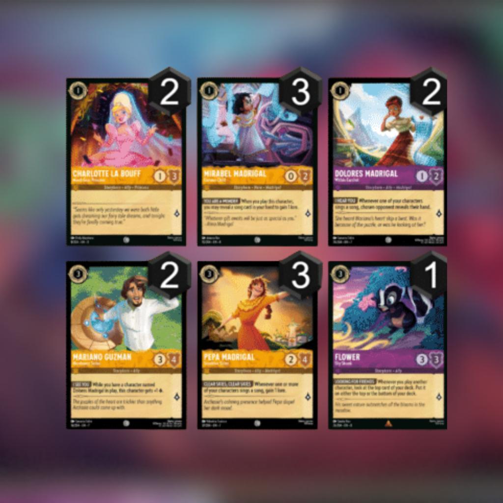 [ แยกซอง ] Disney Lorcana :  Reign of Jafar - Loose Booster Pack พร้อมส่ง!!  (p3)(80g)