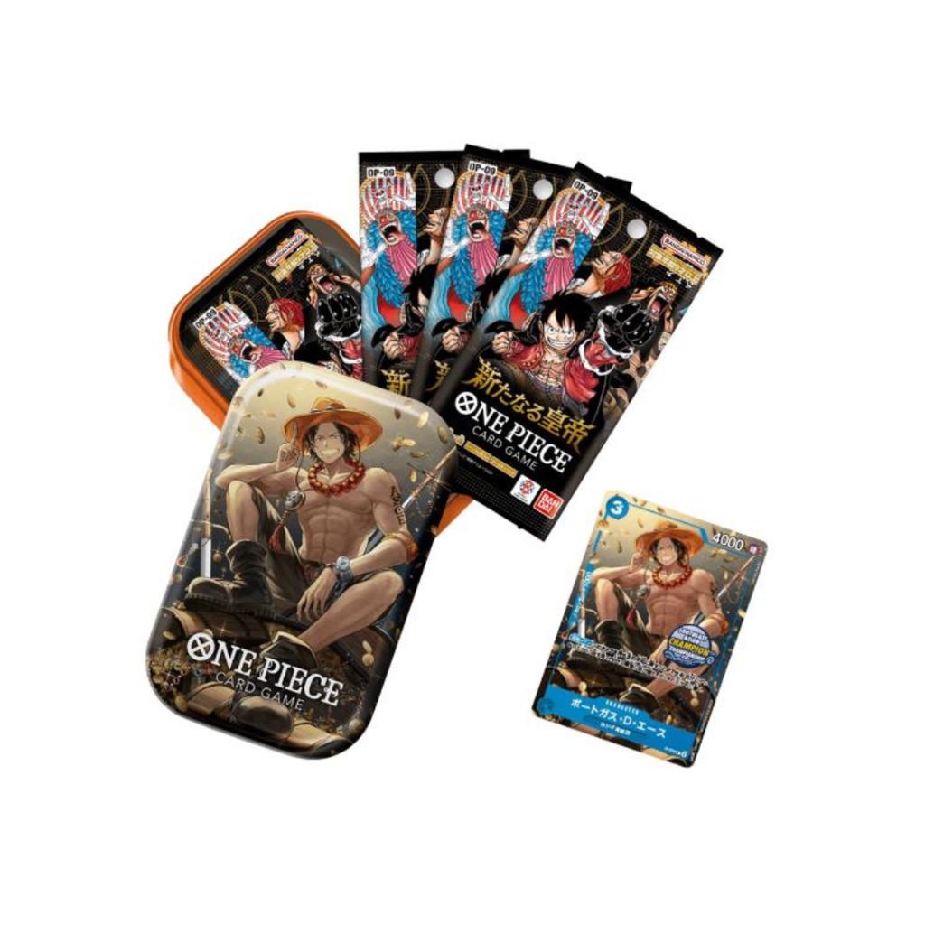 พร้อมส่ง! กล่องการ์ดเกม ONE PIECE CARD GAME  กล่องเหล็ก Mini-tin Pack Set VOL.1  (p3) (210g)