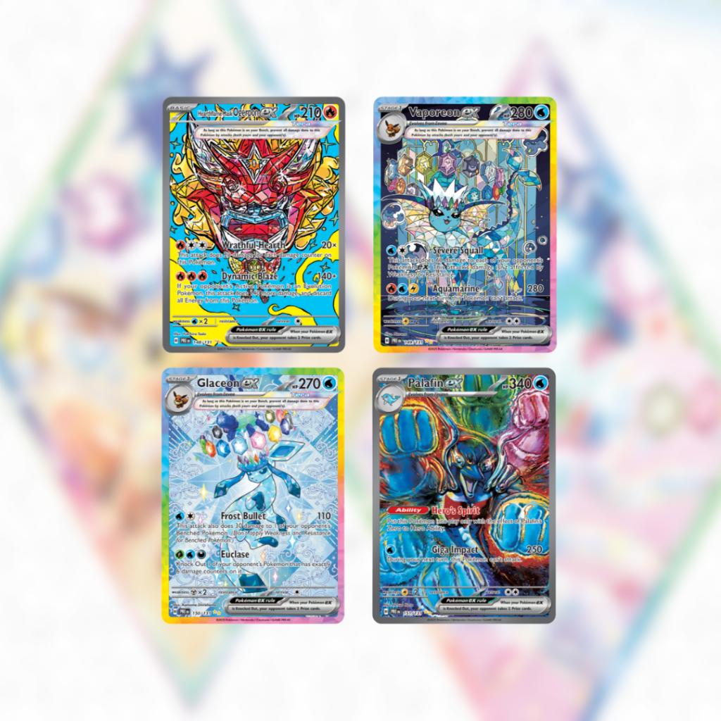 [ แยกซอง ]  พร้อมส่ง! การ์ดเกมโปเกม่อน Pokémon TCG: Scarlet & Violet—Prismatic Evolutions Expansion Ver.English (p3) (40g)