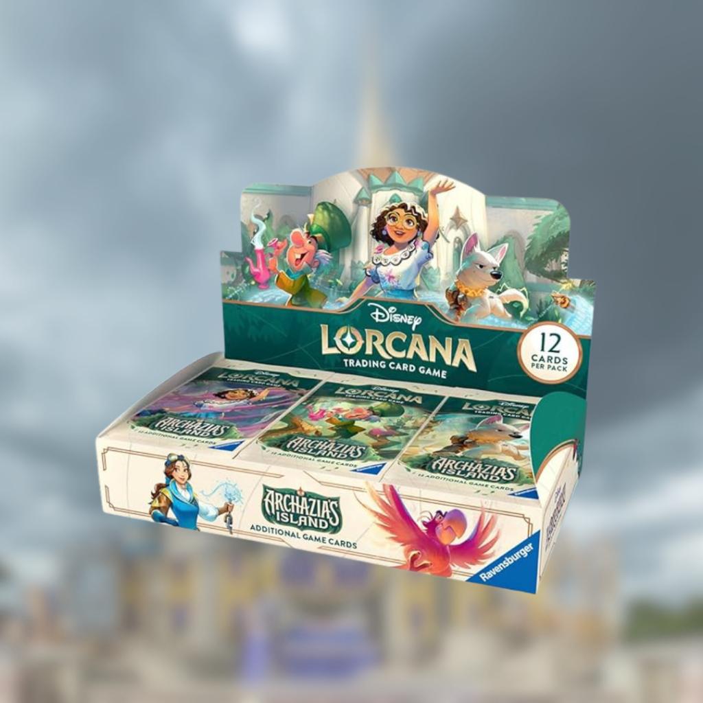 [ แยกซอง ] การ์ดสะสม Disney Lorcana : Archazia’s Island Booster Pack พร้อมส่ง!! (P3)(80g)