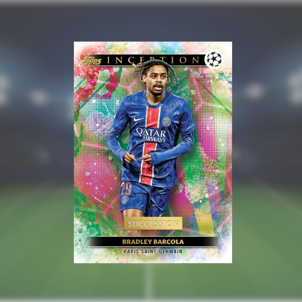 [ ยกกล่อง  พร้อมส่ง! ]  การ์ดสะสมฟุตบอล 2024-2025 Topps Inception UEFA Club Competitions - Hobby Box (p3) (120g)