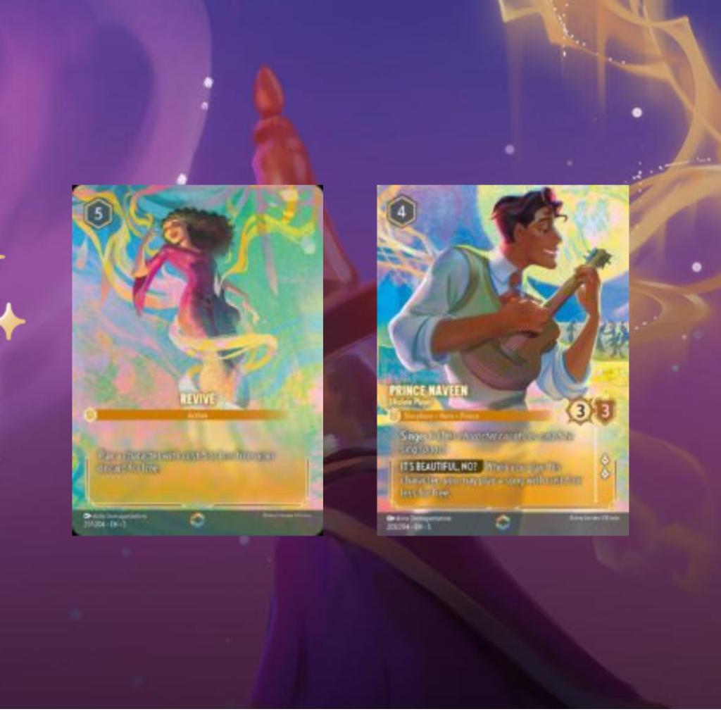 [ แยกซอง ] Disney Lorcana: Shimmering Skies Booster Pack พร้อมส่ง!!  (P3)(80g)