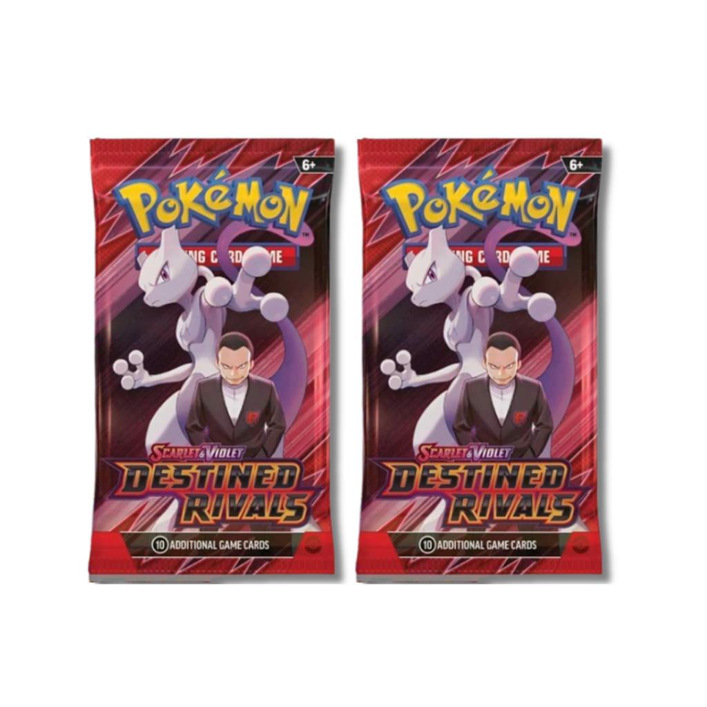 [ แยกซอง! ] พร้อมส่ง!!! การ์ดเกม Pokemon TCG Scarlet & Violet Destined Rivals Booster Bundle Box (p4)