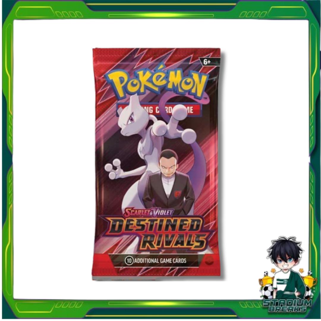 [ แยกซอง! ] พร้อมส่ง!!! การ์ดเกม Pokemon TCG Scarlet & Violet Destined Rivals Booster Bundle Box (p4)