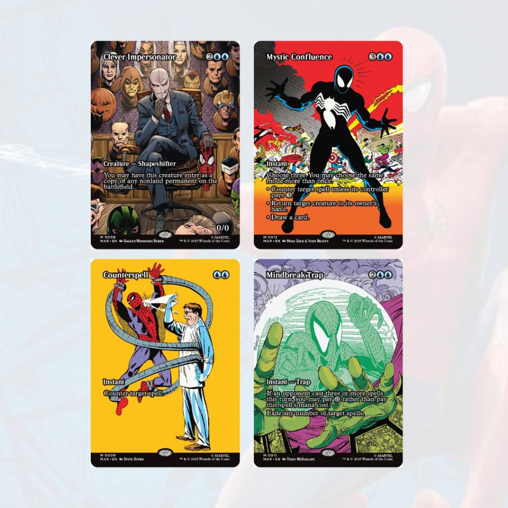 พร้อมส่ง! การ์ดเกม Magic: The Gathering | Marvel's Spider-Man Collector Booster (p4)