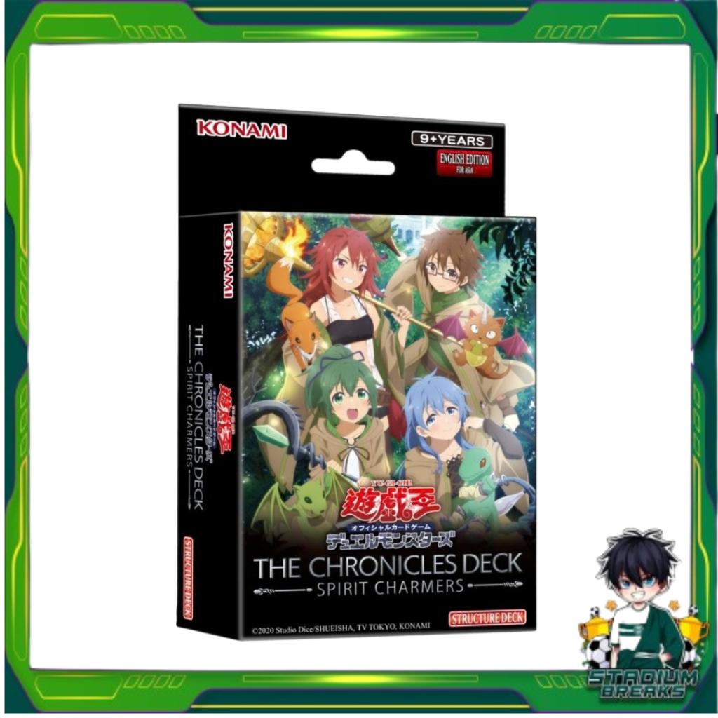 พร้อมส่ง!! เด็คการ์ดยูกิโอ! Yu-Gi-Oh! Card Game Chronicles Deck - Spirit Charmers (CH02-AE) (p2) (180g)