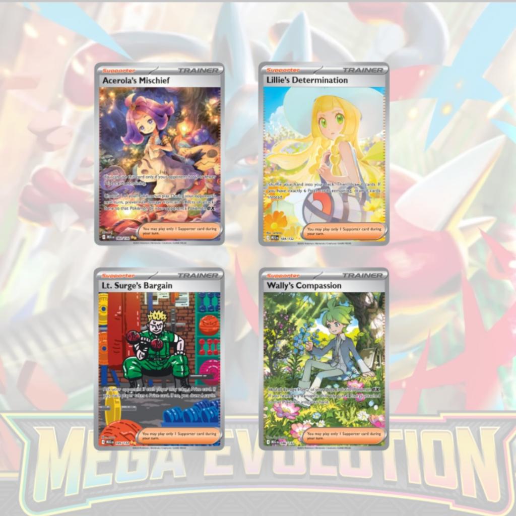 [ พร้อมส่ง! แยกซอง! ] ซองการ์ดโปเกมอนภาษาอังกฤษ Pokemon TCG: Mega Evolution  Booster Pack (p2)