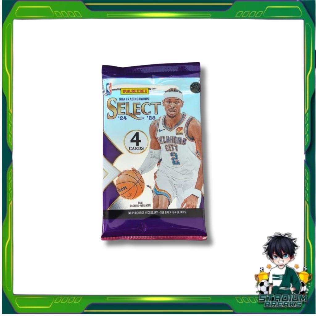 [ พร้อมส่ง!!! ] แยกซอง การ์ดสะสมบาสเก็ตบอล 2024-25 Panini Select NBA Basketball Trading Card Blaster Pack ล่าสุด! (p4)
