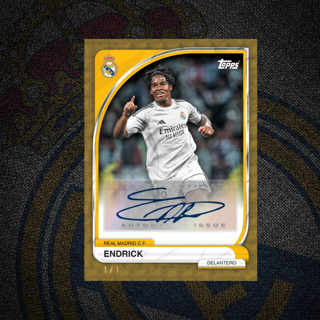 [ ยกกล่อง] พร้อมส่ง!! 2025-26 Topps Collectors Tin : Real Madrid สาวกราชันชุดขาว ห้ามพลาด (p3)