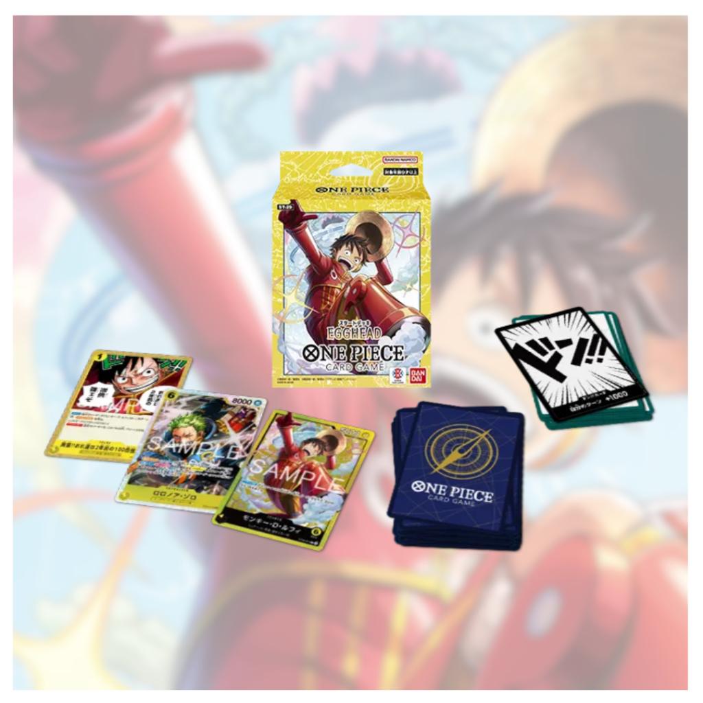 [ พร้อมส่ง!! ] ชุดเริ่มต้นเล่น One piece Card Game  STARTER DECK -EGGHEAD- [ST-29] (p3) (280g) ใหม่ล่าสุด!!