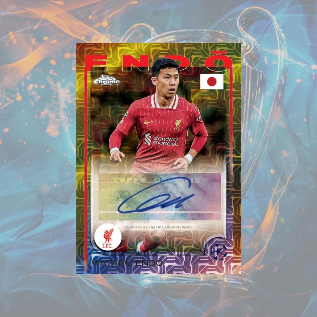[ ยกกล่อง ] พร้อมส่ง!! 2024-25 Topps UEFA Club Competitions Japan Edition การ์ดสะสมกิฬา  (p3)