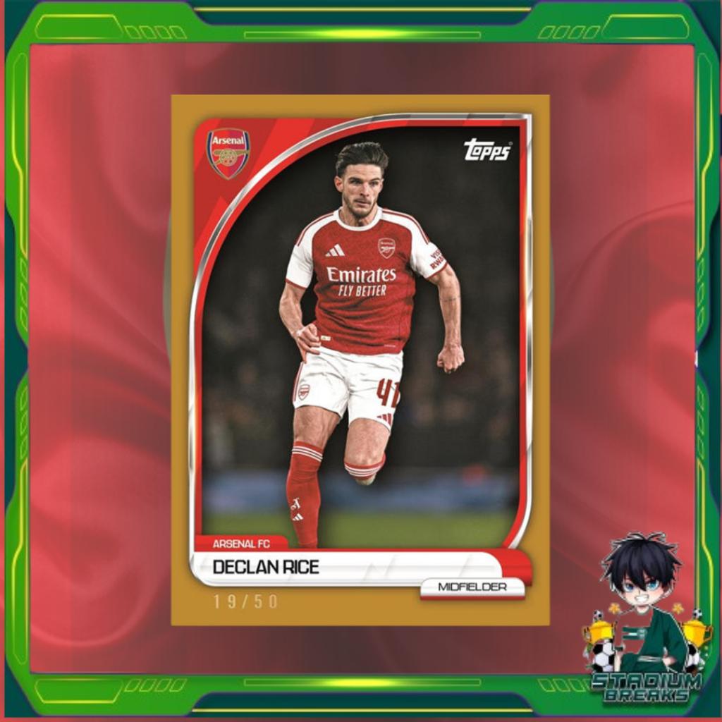 พร้อมส่ง 2025/26 Topps Collectors Tin : Arsenal การ์ดสะสมกิฬา (p4)